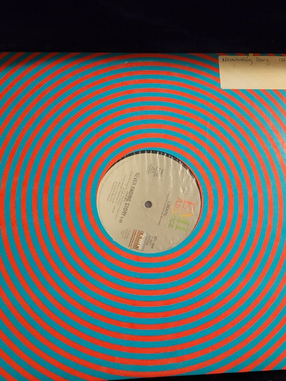 Limahl The Never Ending Story 12-Inch Vinyl EMI America 1984 12-Inch Dance Mix S